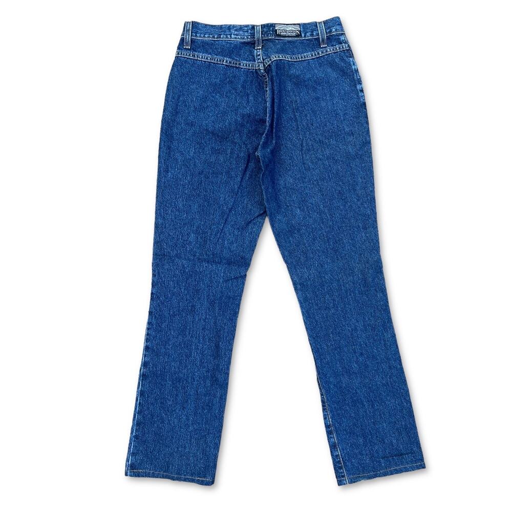 Y2K 2000s Low Rise Rockies Western Blue Jeans | Size 27 x 30 | - Picture 2 of 7
